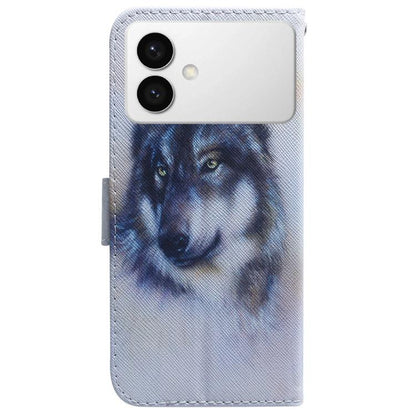 Coloured Drawing Flip Leather Phone Case