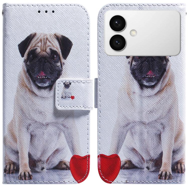 Coloured Drawing Flip Leather Phone Case