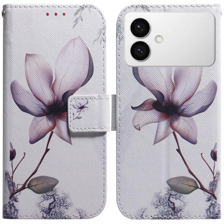 Coloured Drawing Flip Leather Phone Case