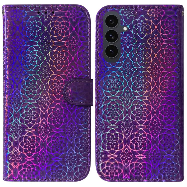 Colorful Magnetic Buckle Leather Phone Case