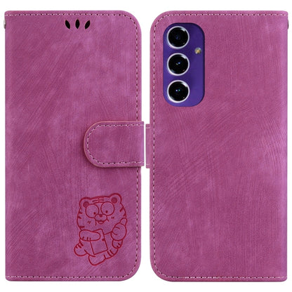 Little Tiger Embossed Leather Phone Case