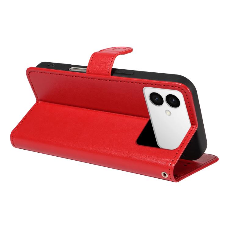 Cat and Bee Embossed Flip Leather Phone Case