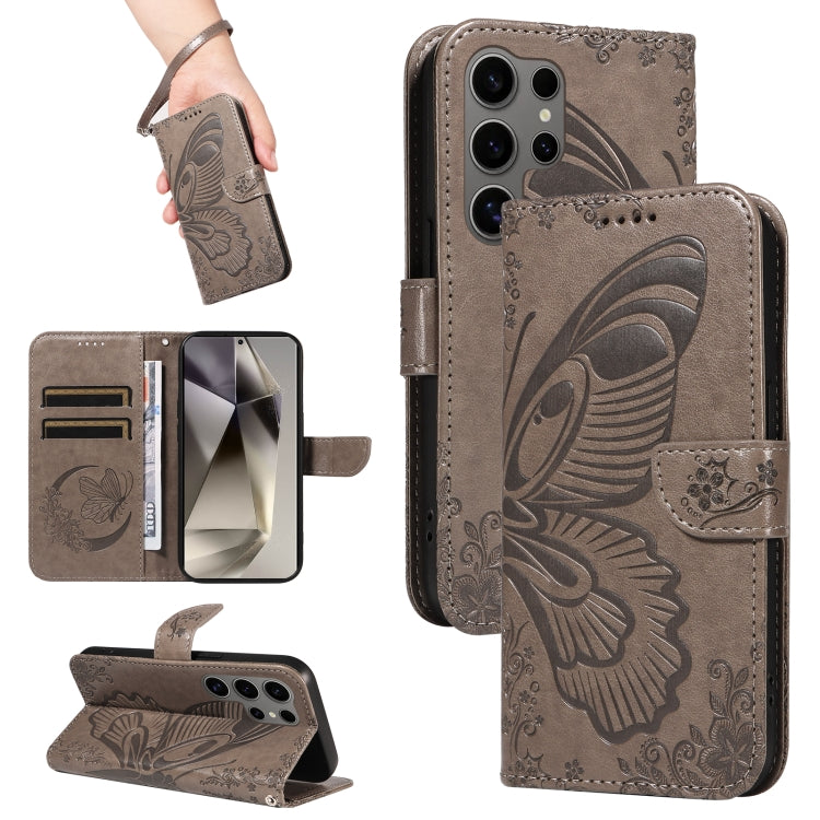 Swallowtail Butterfly Embossed Leather Phone Case