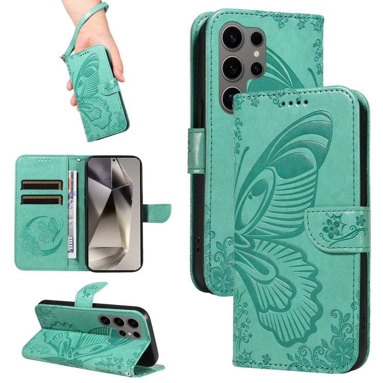 Swallowtail Butterfly Embossed Leather Phone Case