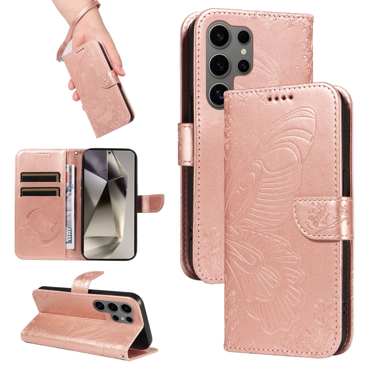 Swallowtail Butterfly Embossed Leather Phone Case