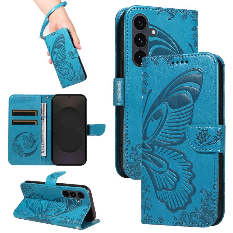 Swallowtail Butterfly Embossed Leather Phone Case