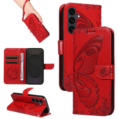 Swallowtail Butterfly Embossed Leather Phone Case