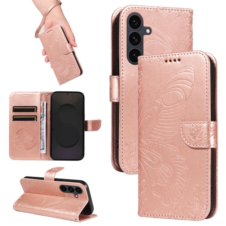 Swallowtail Butterfly Embossed Leather Phone Case