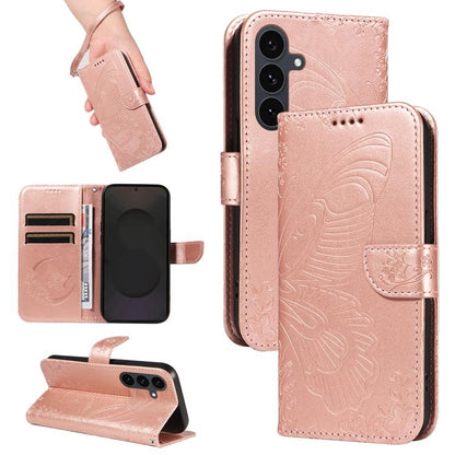 Swallowtail Butterfly Embossed Leather Phone Case