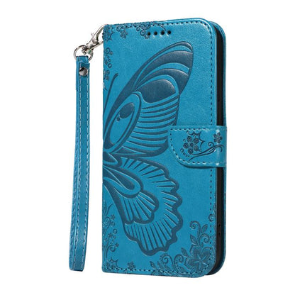 Swallowtail Butterfly Embossed Leather Phone Case