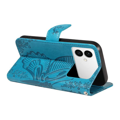 Swallowtail Butterfly Embossed Leather Phone Case