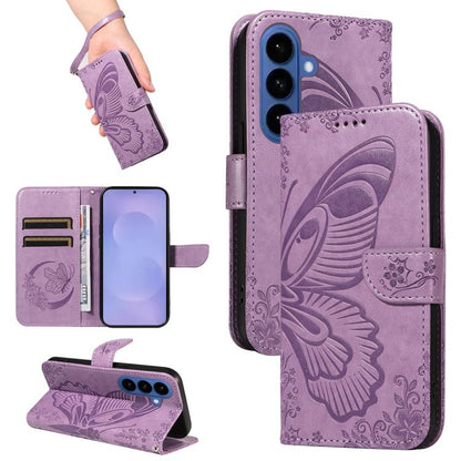 Swallowtail Butterfly Embossed Leather Phone Case