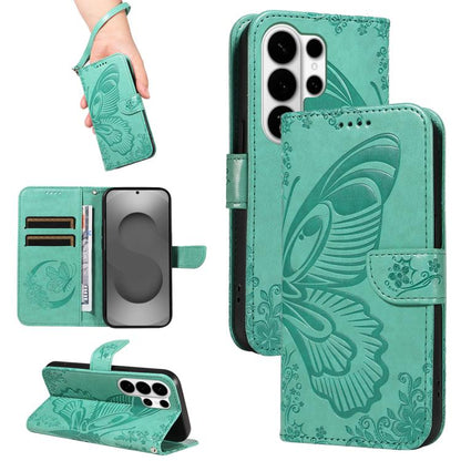 Swallowtail Butterfly Embossed Leather Phone Case