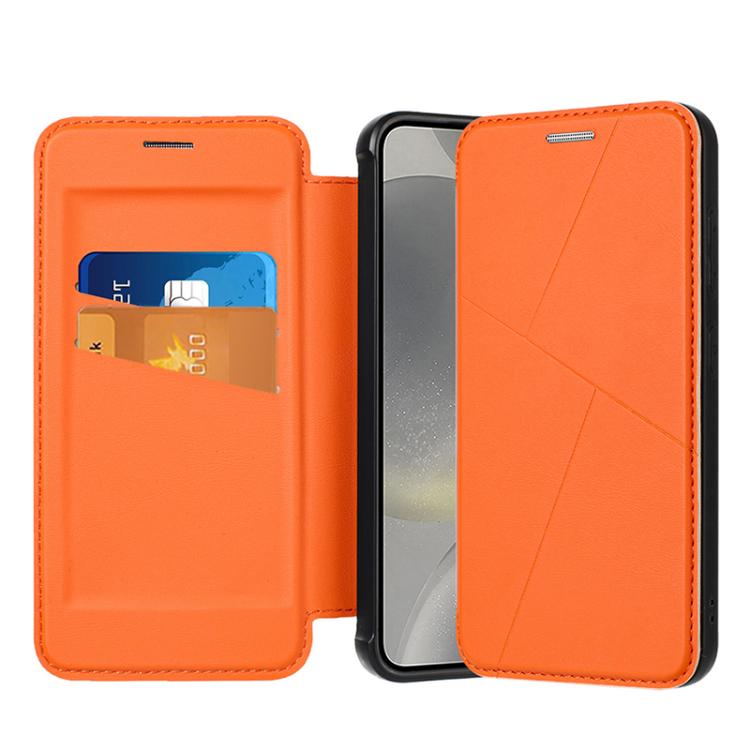 Magnetic Armor Series RFID Card Slots Leather Phone Case