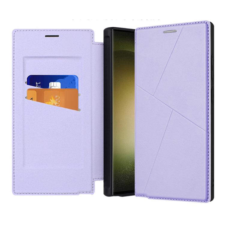 Magnetic Armor Series RFID Card Slots Leather Phone Case