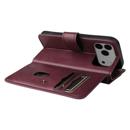 Multi-Function Wallet 10 Card Slots Leather Phone Case