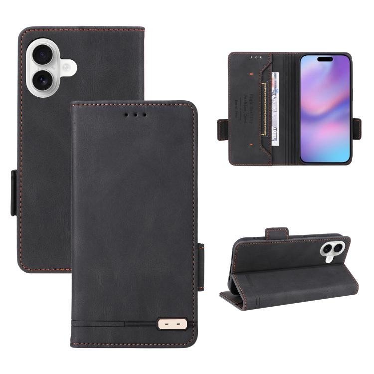 Magnetic Clasp Leather Phone Case
