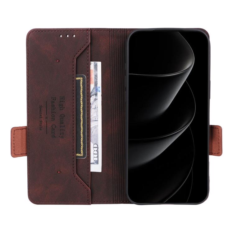 Magnetic Clasp Leather Phone Case