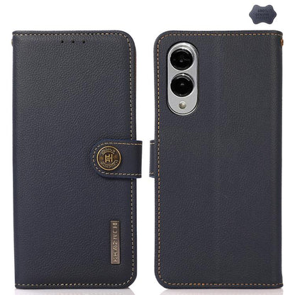 KHAZNEH Custer Genuine Leather RFID Phone Case
