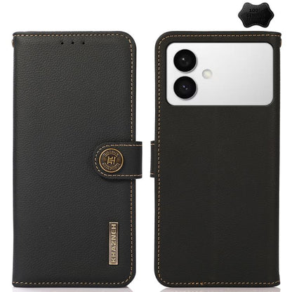 KHAZNEH Custer Genuine Leather RFID Phone Case