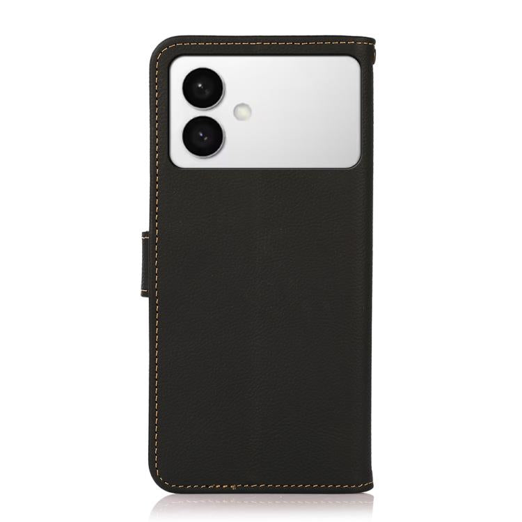 KHAZNEH Custer Genuine Leather RFID Phone Case