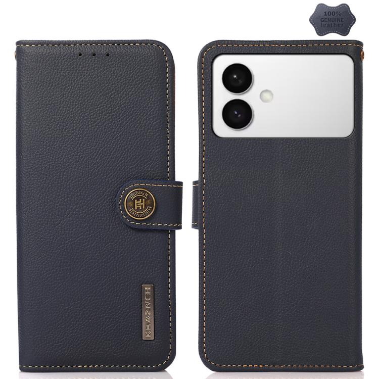 KHAZNEH Custer Genuine Leather RFID Phone Case
