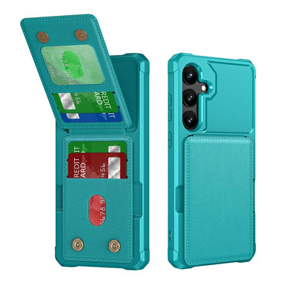 Vertical Flip Card Bag Holder Leather Phone Case