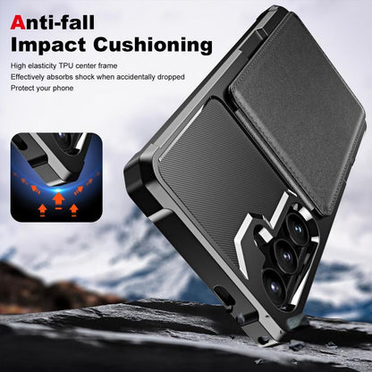 Vertical Flip Card Bag Holder Leather Phone Case