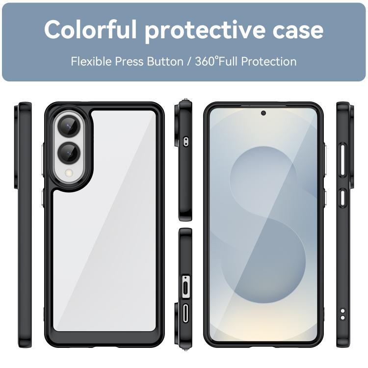 Colorful Series Acrylic Hybrid TPU Phone Case