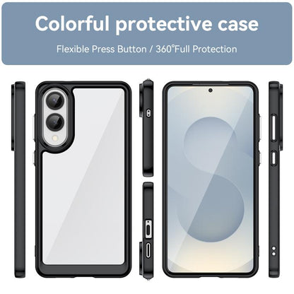 Colorful Series Acrylic Hybrid TPU Phone Case