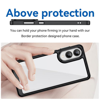 Colorful Series Acrylic Hybrid TPU Phone Case