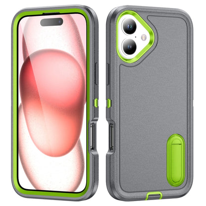 Rugged PC + Silicone Phone Case with Holder