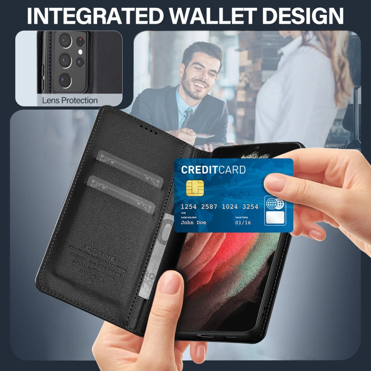 LC.IMEEKE L1 Series Frosted Fine Texture PU Phone Case