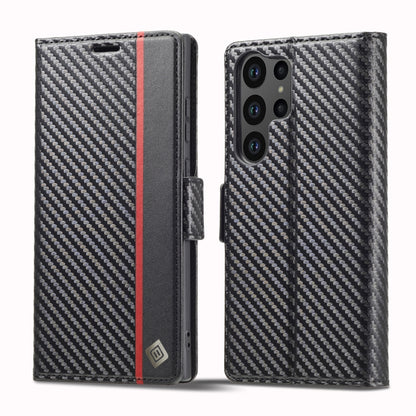 LC.IMEEKE Carbon Fiber Leather Phone Case