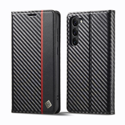 LC.IMEEKE Carbon Fiber Leather Phone Case