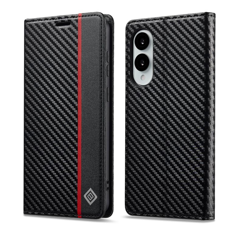 LC.IMEEKE Carbon Fiber Leather Phone Case