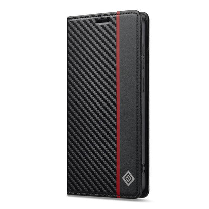 LC.IMEEKE Carbon Fiber Leather Phone Case