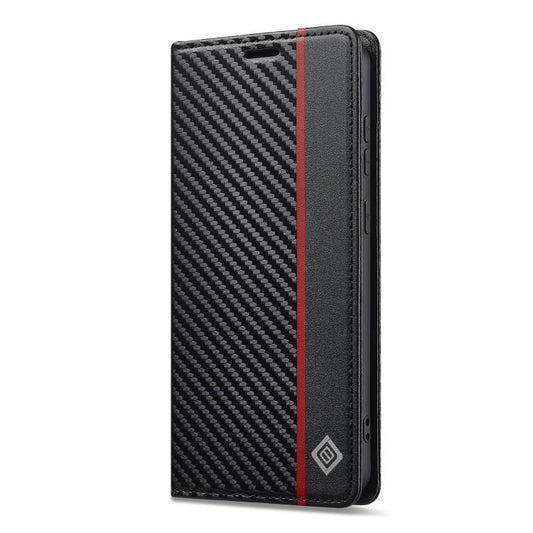 LC.IMEEKE Carbon Fiber Leather Phone Case