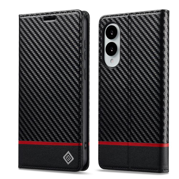 LC.IMEEKE Carbon Fiber Leather Phone Case