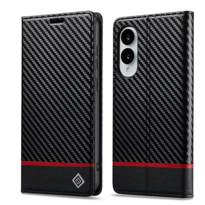 LC.IMEEKE Carbon Fiber Leather Phone Case