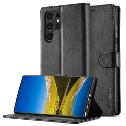 LC.IMEEKE Calf Texture Leather Phone Case