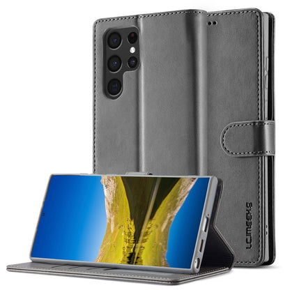 LC.IMEEKE Calf Texture Leather Phone Case