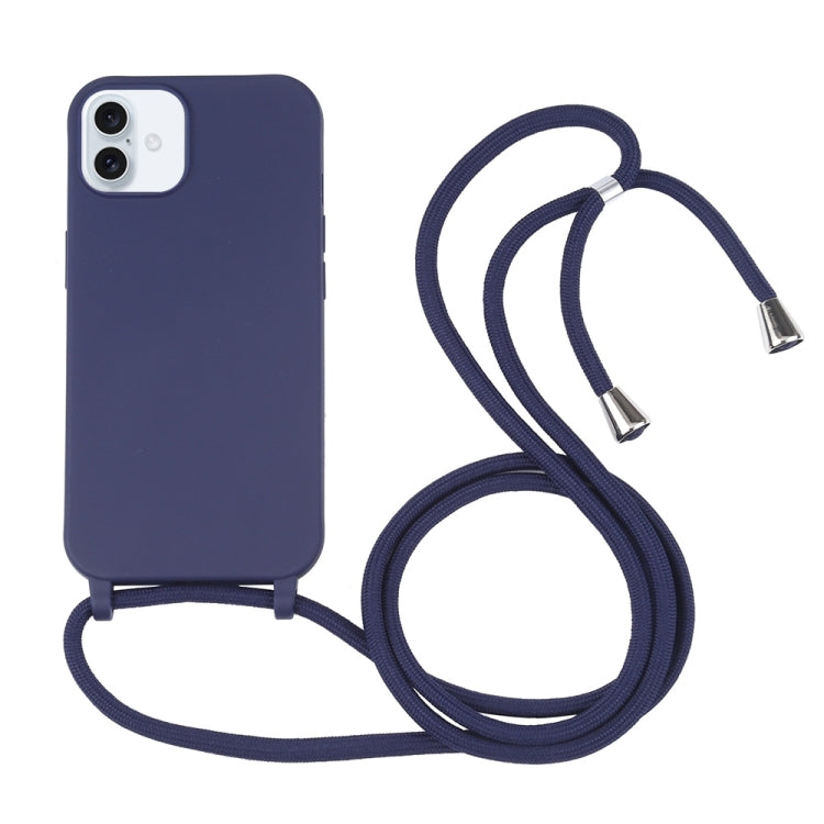 Candy Colors TPU Protective Phone Case with Lanyard