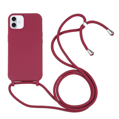 Candy Colors TPU Protective Phone Case with Lanyard