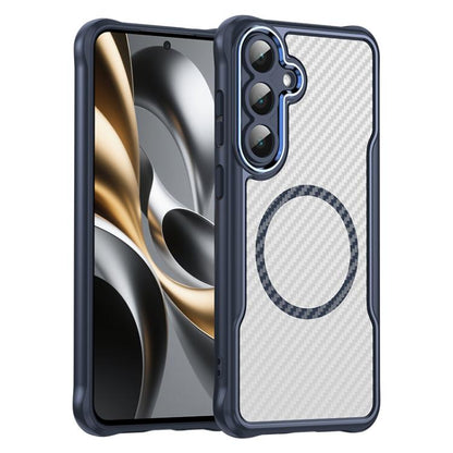 Carbon Fiber Texture MagSafe Translucent Phone Case