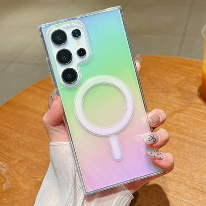 Gradient Color MagSafe Airbag Full Coverage Phone Case