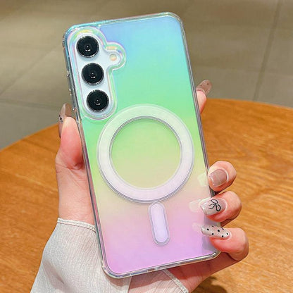 Gradient Color MagSafe Airbag Full Coverage Phone Case