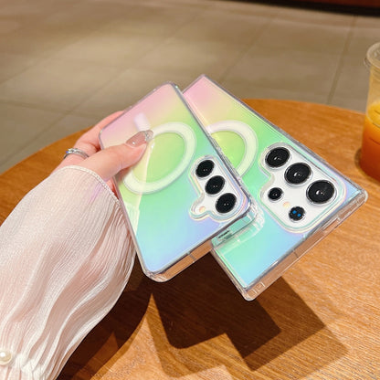 Gradient Color MagSafe Airbag Full Coverage Phone Case