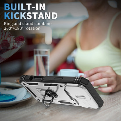 Sliding Camshield TPU + PC Phone Case with Holder