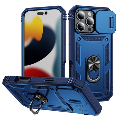 Sliding Camshield TPU + PC Phone Case with Holder